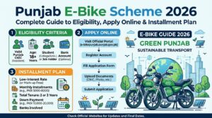 Punjab E-Bike Scheme 2026: Complete Guide to Eligibility, Apply Online & Installment Plan