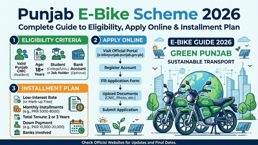 Punjab E-Bike Scheme 2026 Complete Guide