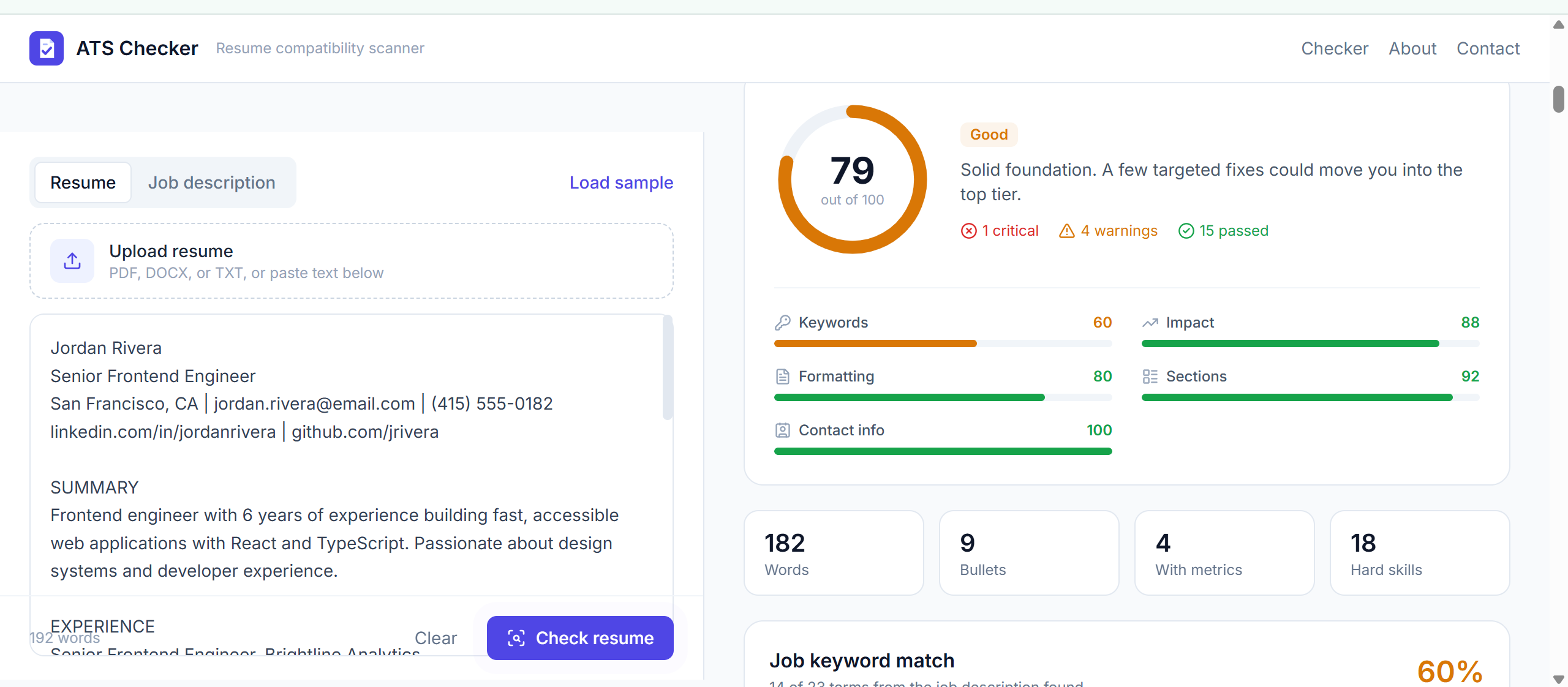 ATS parsing visualization - see how your resume is read by an ATS