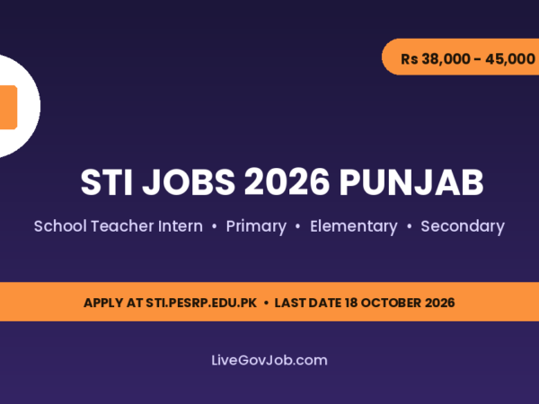 STI Jobs 2026 Punjab: Apply Online, Stipend, Last Date
